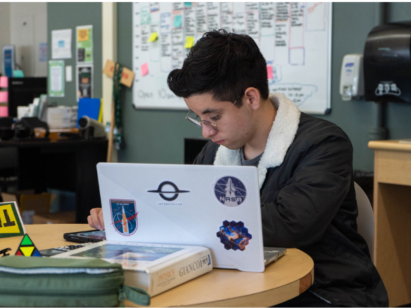 Math lab student Math lab student