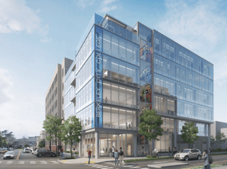 Milvia Street building rendering